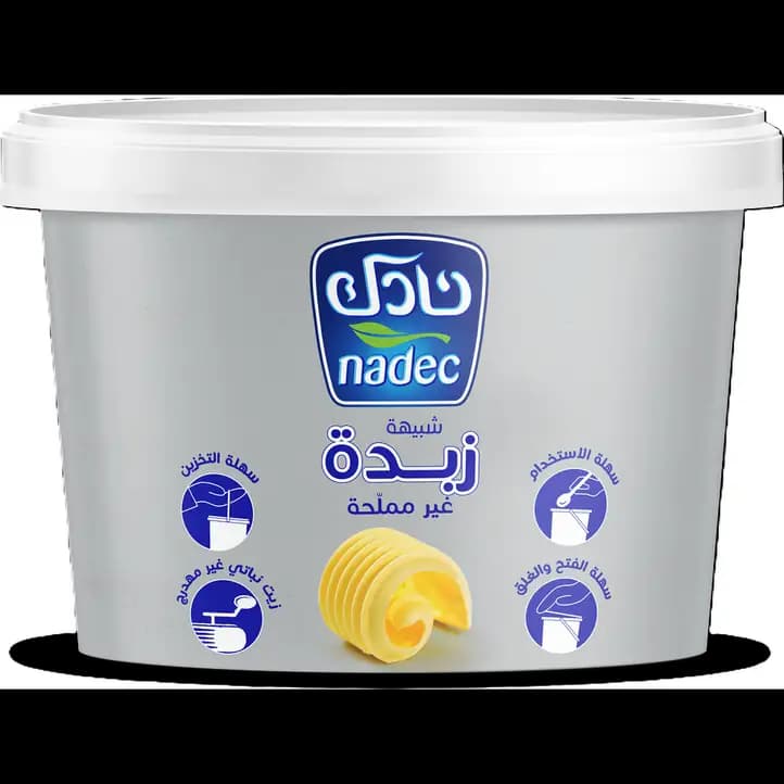 Nadec Butter Unsalted, 500g