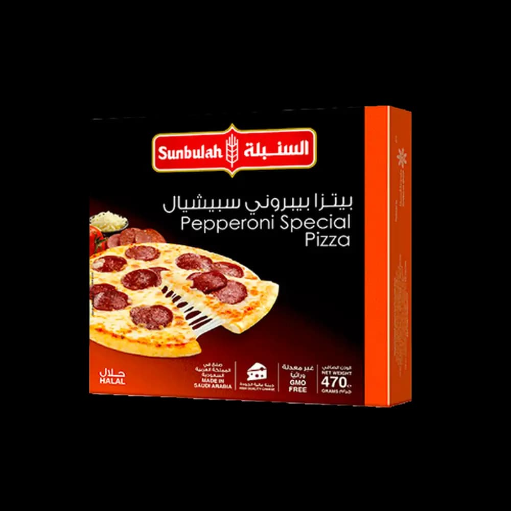 Sunbulah Pepperoni Pizza, 470g
