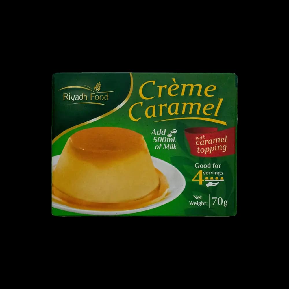 Riyadh Food Cream Caramel 12 x, 70g