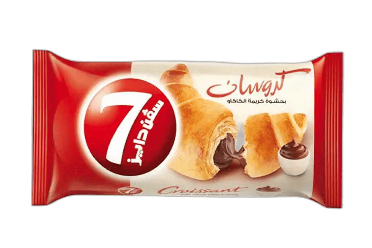 7days Vanilla and Cocoa Croissant 55 g
