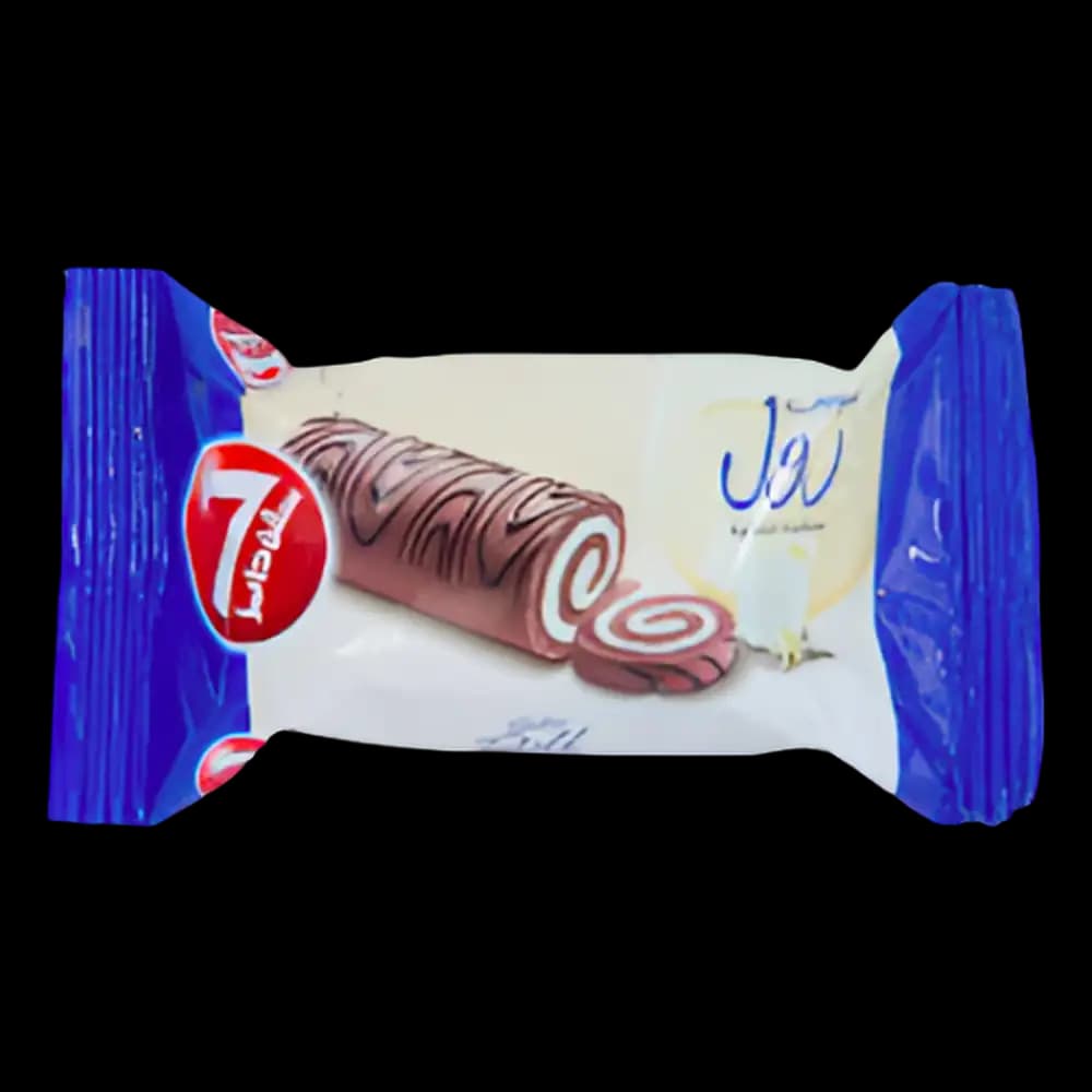 7 Days Mini Vanilla Swiss Roll, 20g