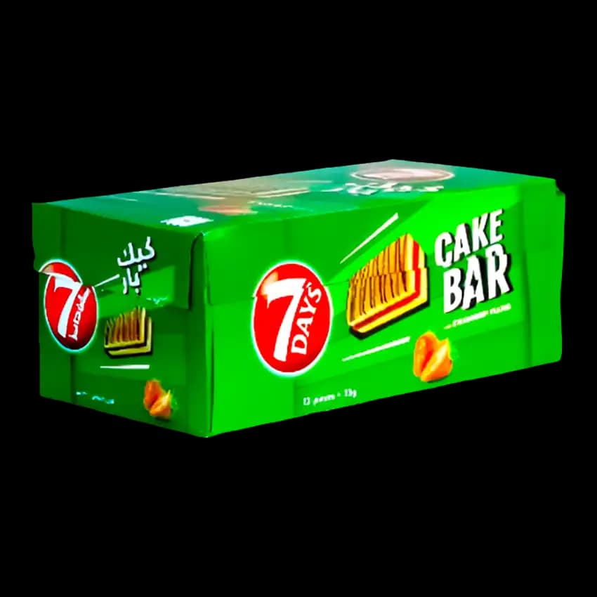 7 Days Lusine Strawberry Cake Bar 25gmx12 pcs
