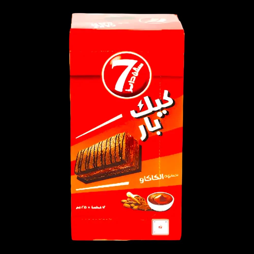 7 Days Cake Bar Chocolate 12 x, 25g