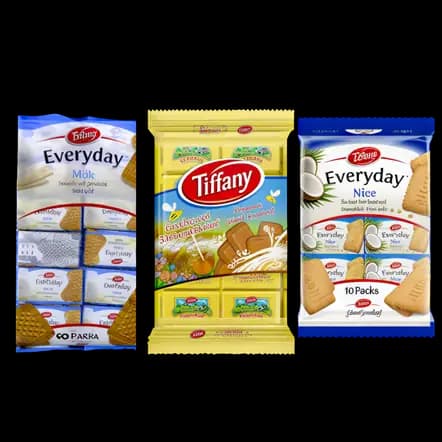 Tiffany Glucose Nice Milk Biscuits 3sx10 Pack, 40g