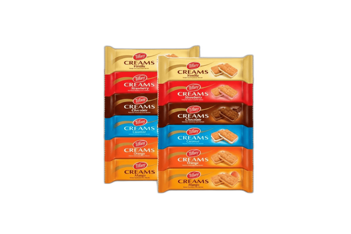 Tiffany Cream Biscuts 2 Pack*6 x 80 g