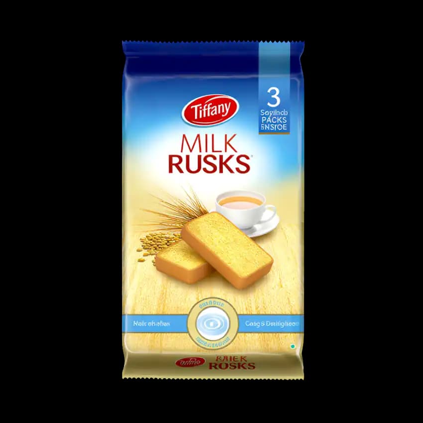 Tiffany Rusk Milk 335/, 280g