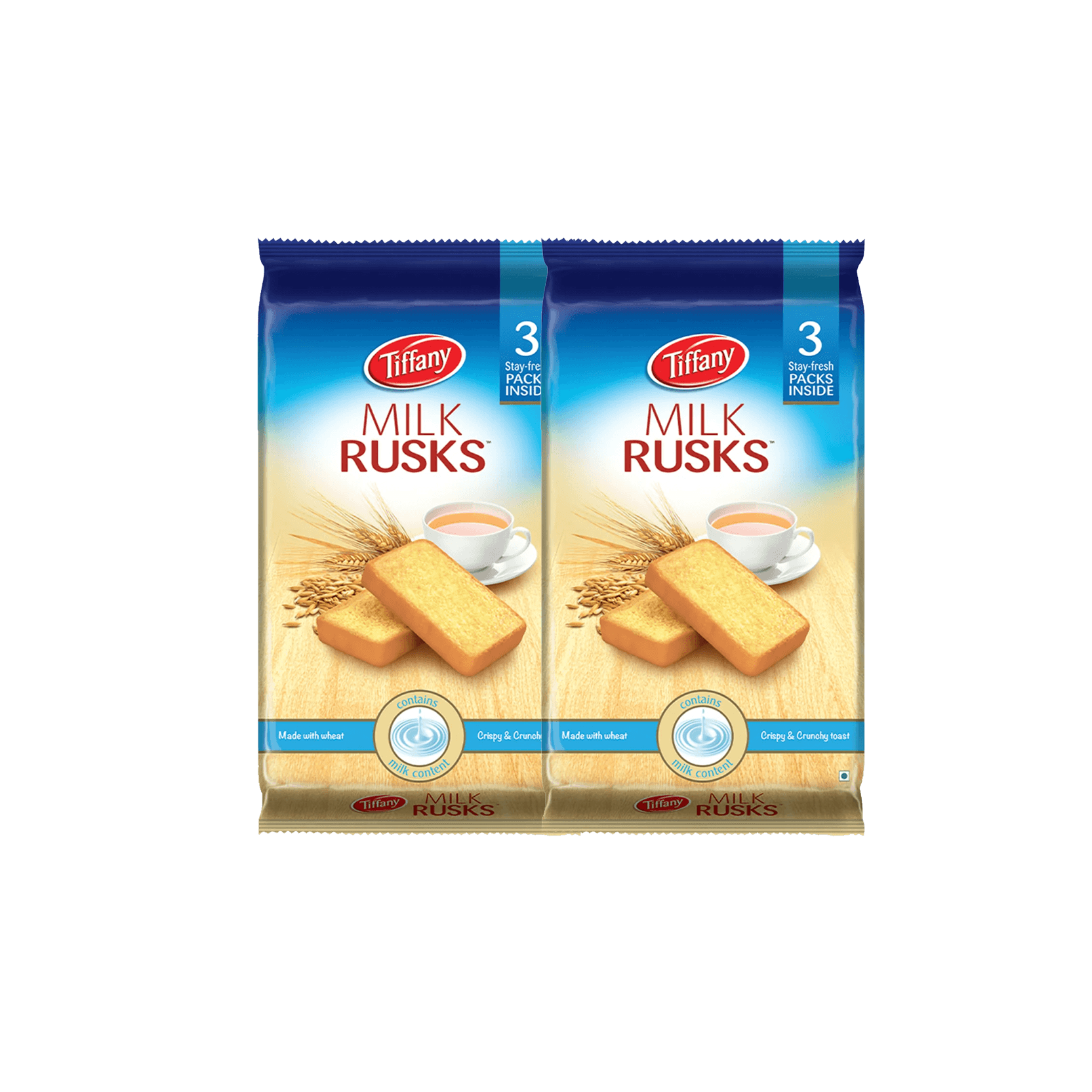 Tiffany Milk Rusk 2 Pack 335/280 g