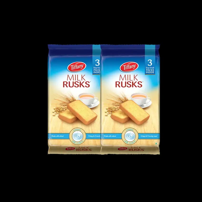Tiffany Milk Rusk 2 Pack 335/, 280g