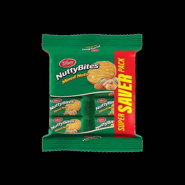 Tiffany Nutty Bite Mixed Nuts 8 x, 72g