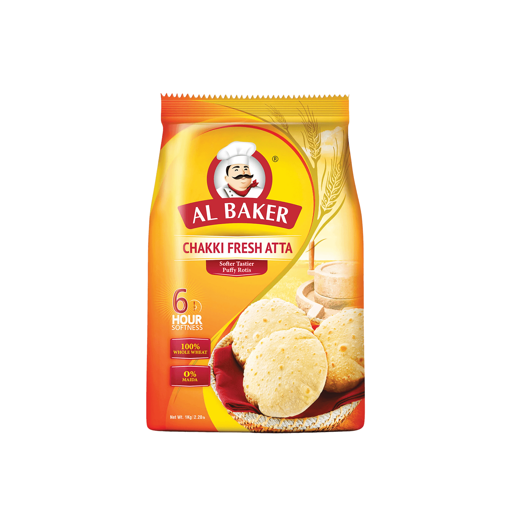 Al Baker Chakki Fresh Atta 1 kg