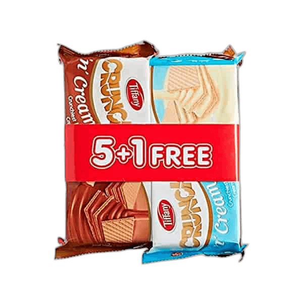 Tiffany Crunch N Cream 6 x 65 g