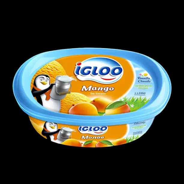 Igloo Mango Ice Cream, 1L