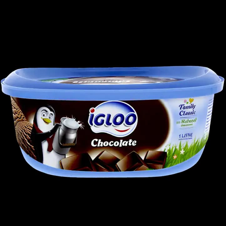 Igloo Chocolate Ice Cream, 1L