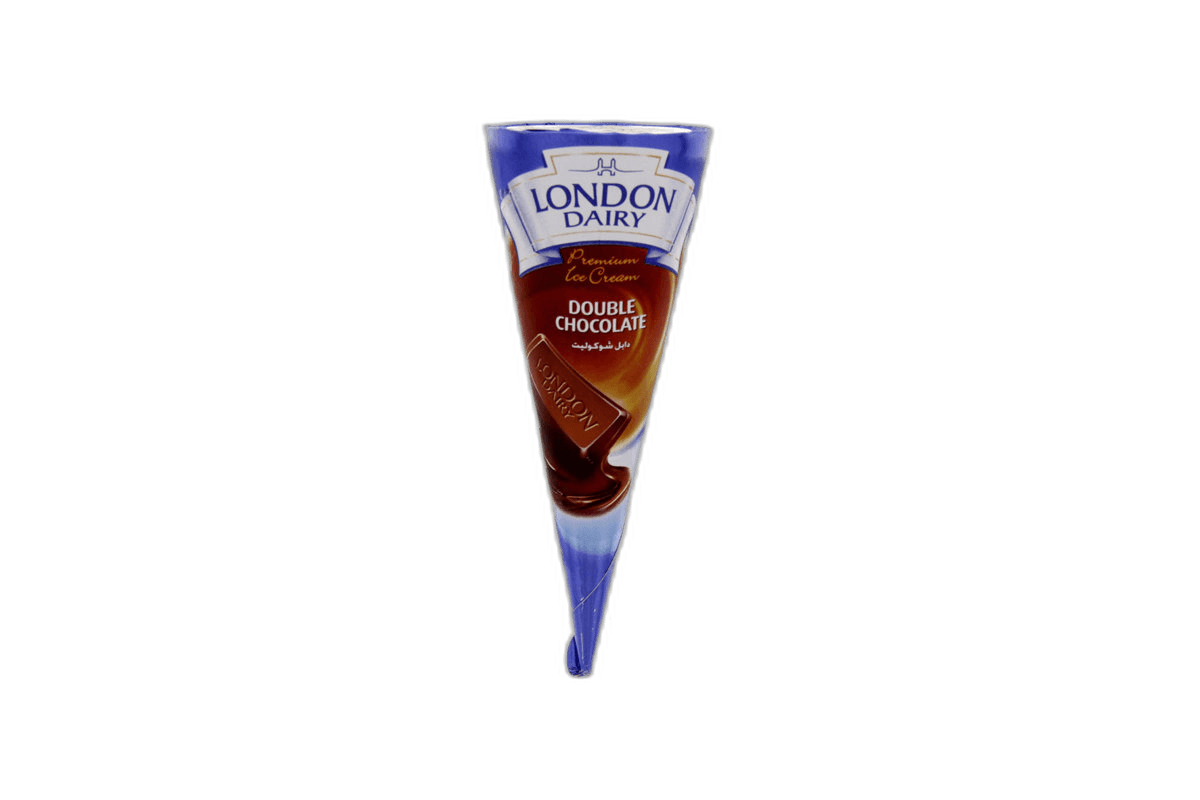 London Dairy Chocolate Ice Cream Cone 120 ml