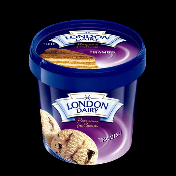 London Dairy Tiramisu Ice Cream, 1L