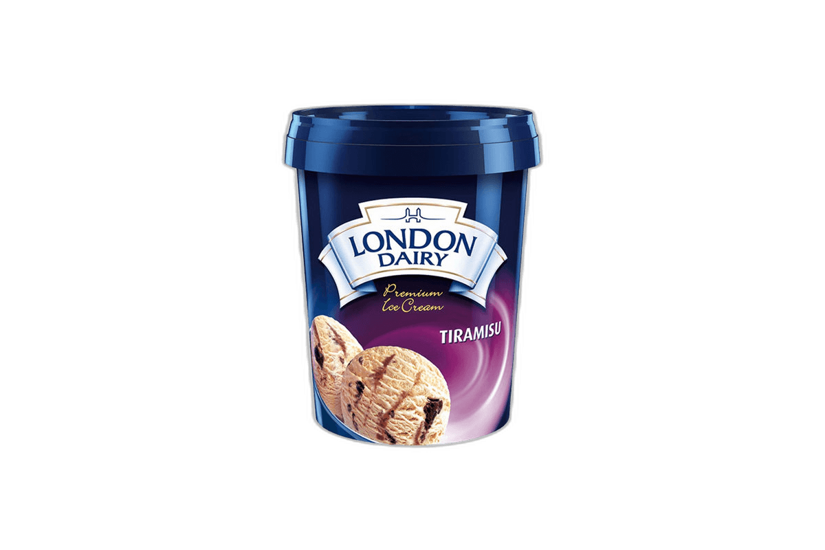 London Dairy Tiramisu Ice Cream 125 ml