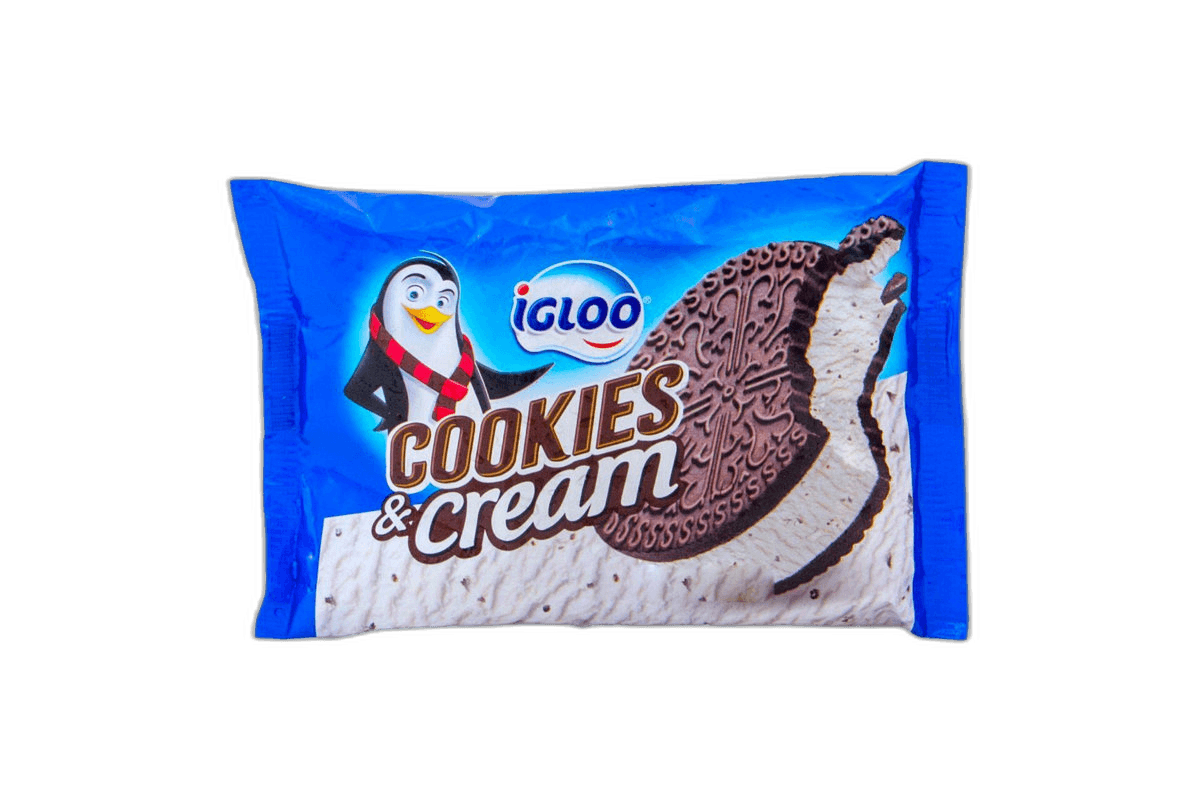 Igloo Cookies & Cream Sandwich 100 ml