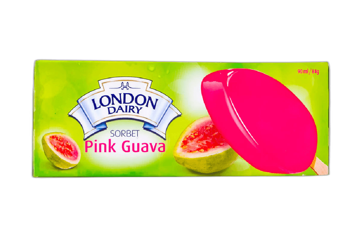 London Dairy Pink Guava Ice Cream Stick 90 ml