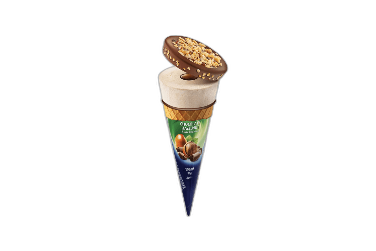 London Dairy Chocolate Hazelnut Cone 110 ml