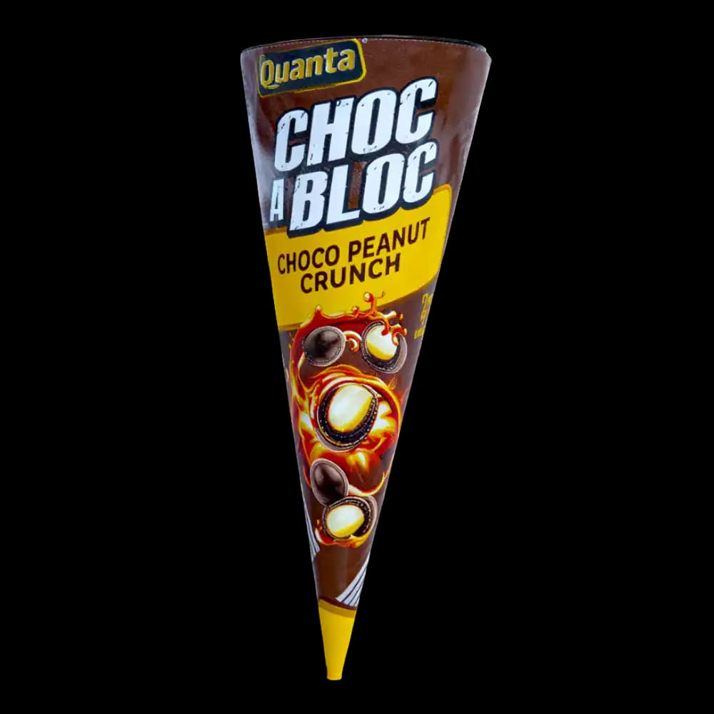 Quanta Chocolate a Bloc Chocolate Peanut Crunch per kg