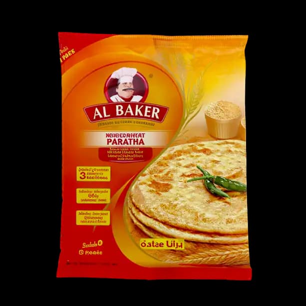 Al Bakar Frozen Maida Parathas, 400g