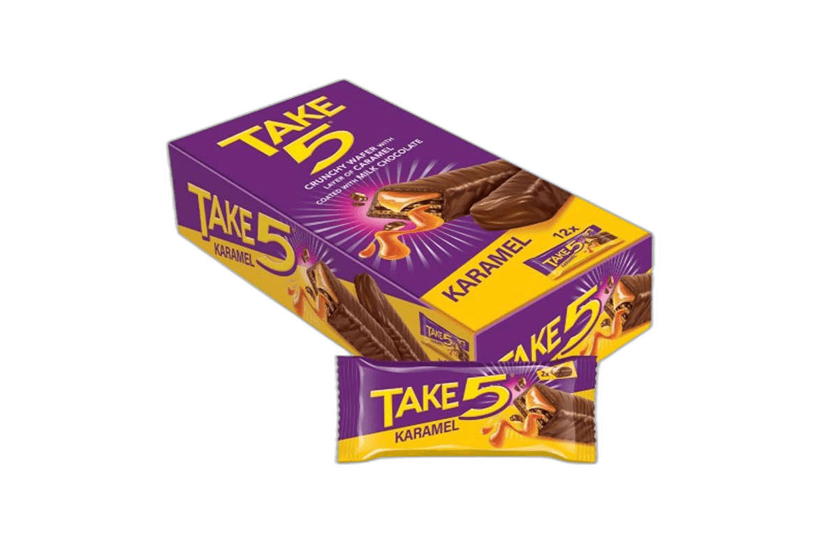 Chocolate Take5 Karamel 12 x 30 g