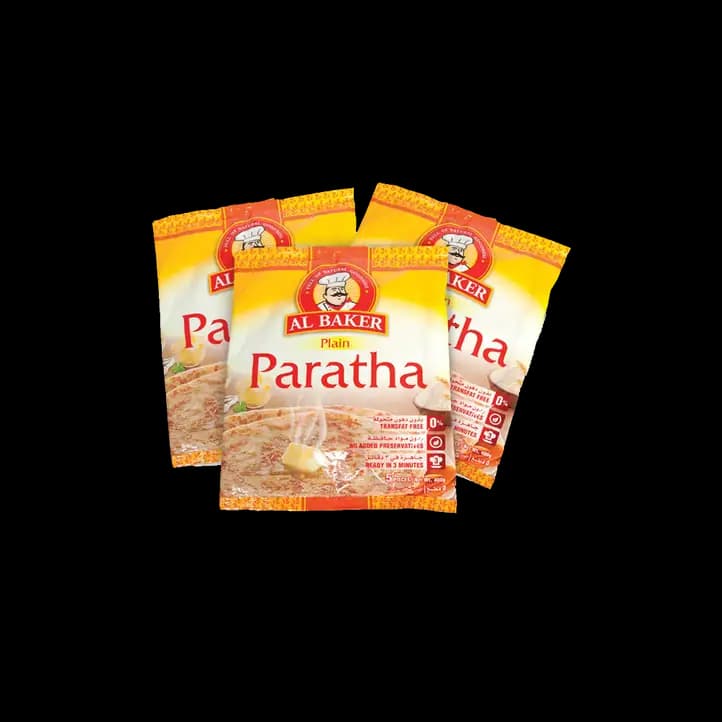 Al Baker Plain Paratha 3 x, 400g