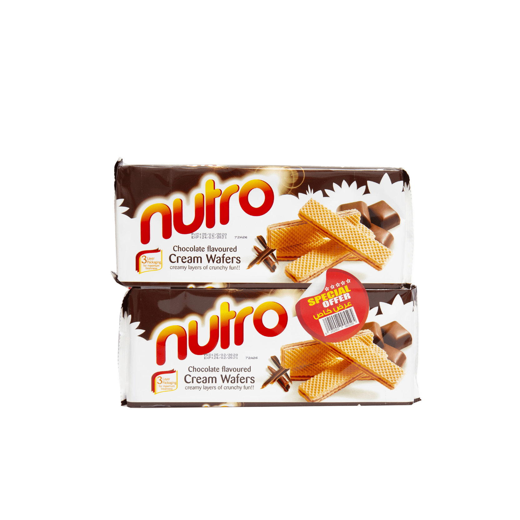 Nutro Wafer Assorted 4 x 150 g