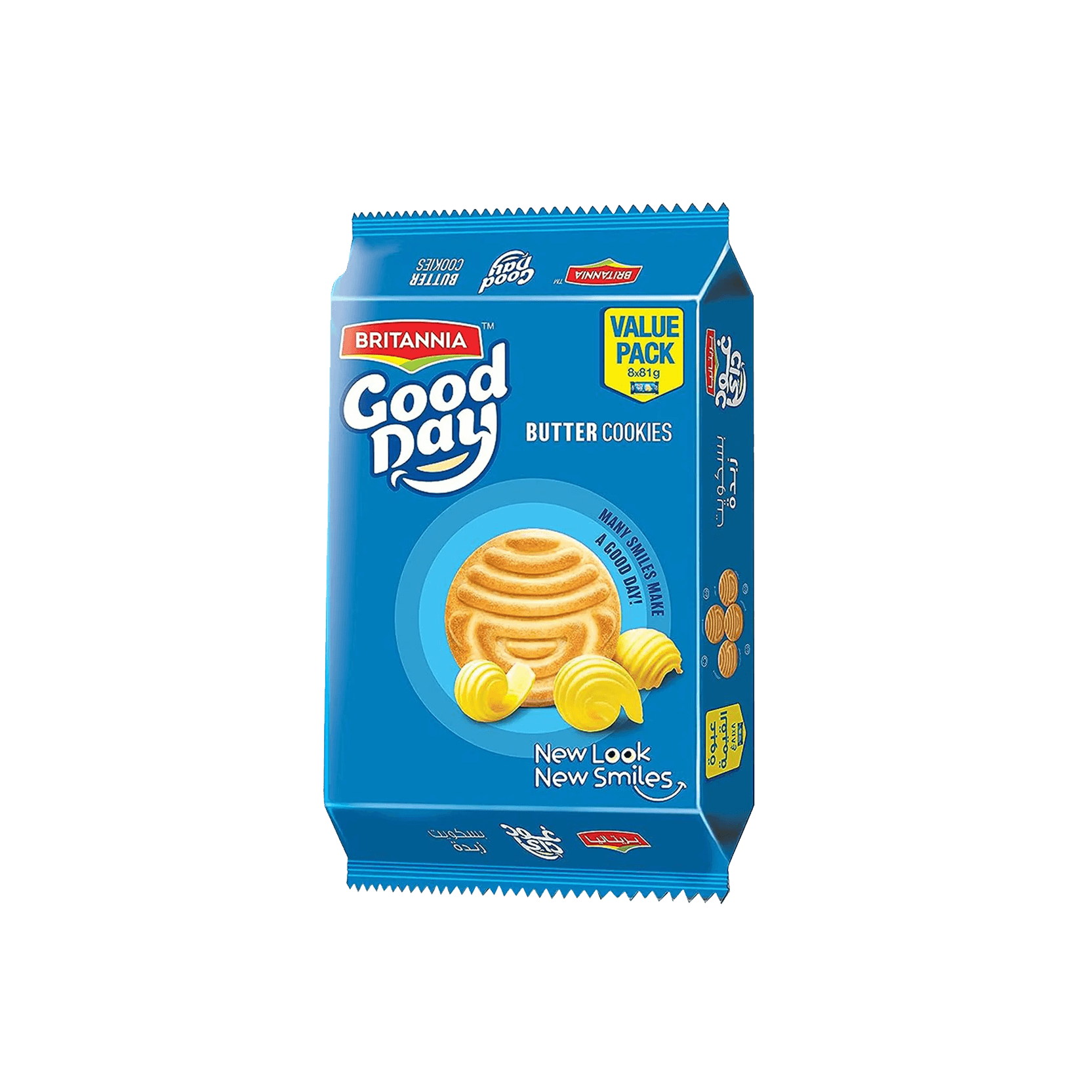 Britannia Good Day Butter 8 x 72 g