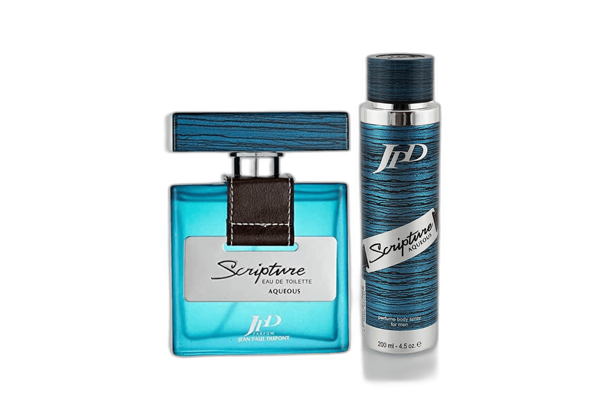 Jpd Edt Scripture Aqueous Men 100 ml + 200 ml Deodorant