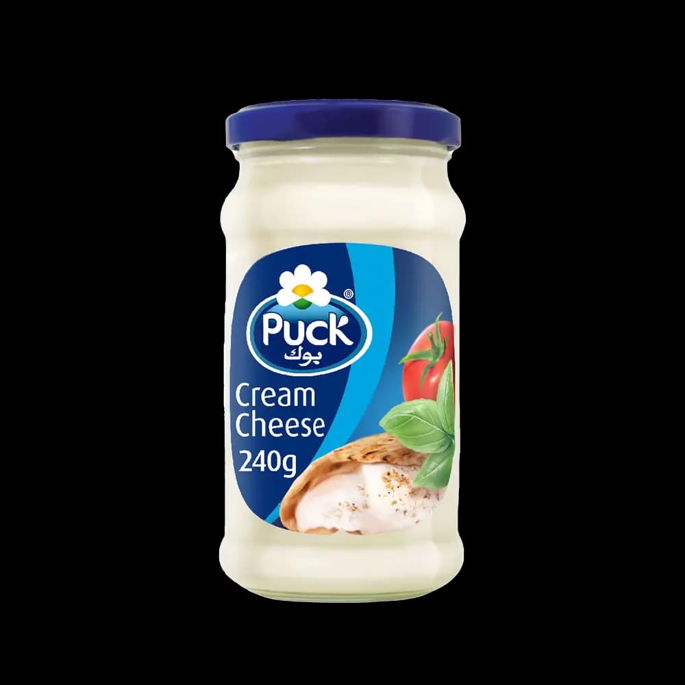 Puck White Cheese Jar, 240g