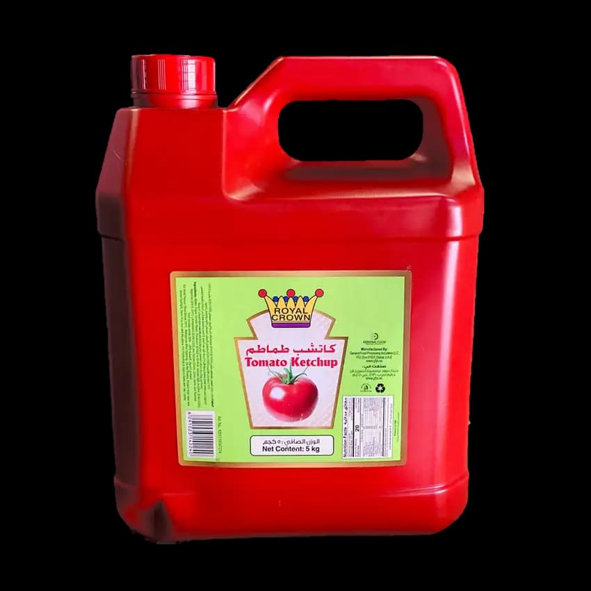 Royal Crown Tomato Ketchup Gallon, 5kg