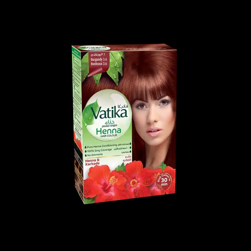 Dabur Vatika Burgundy Hair Colour 6 x, 10g
