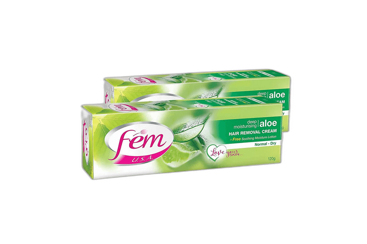 Fem Hair Remover Aloe Vera 2 x 120 g
