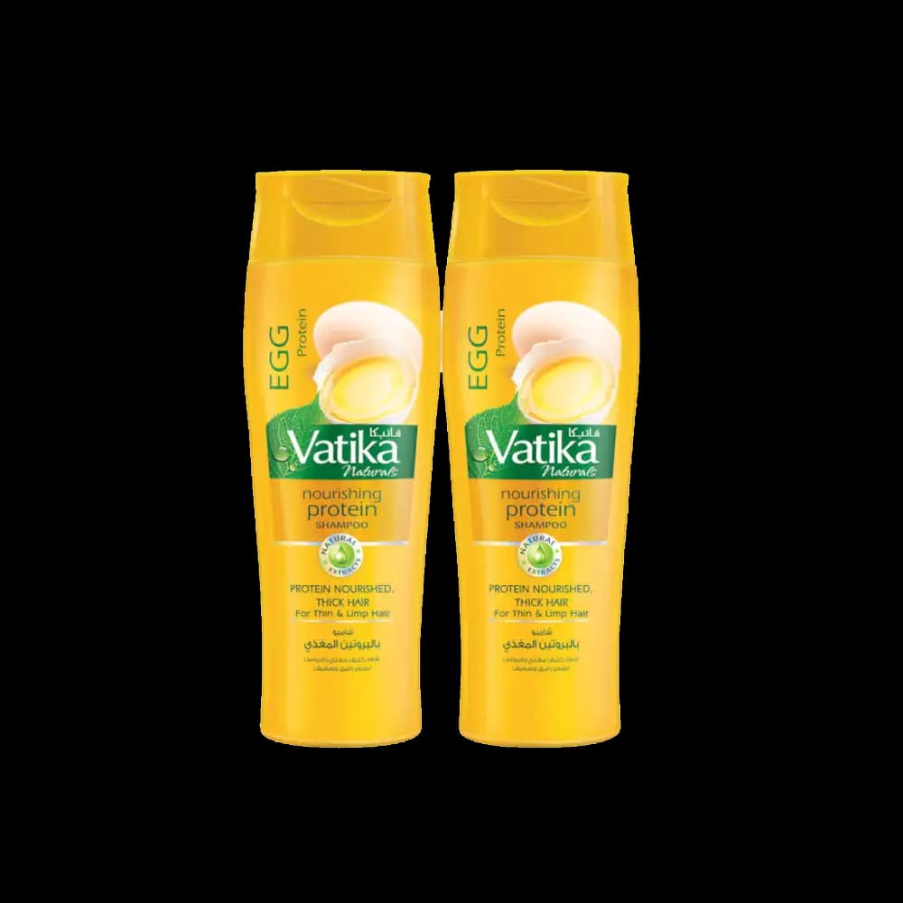 Dabur Vatika Shampoo 2 x, 400ml Protein Nourished