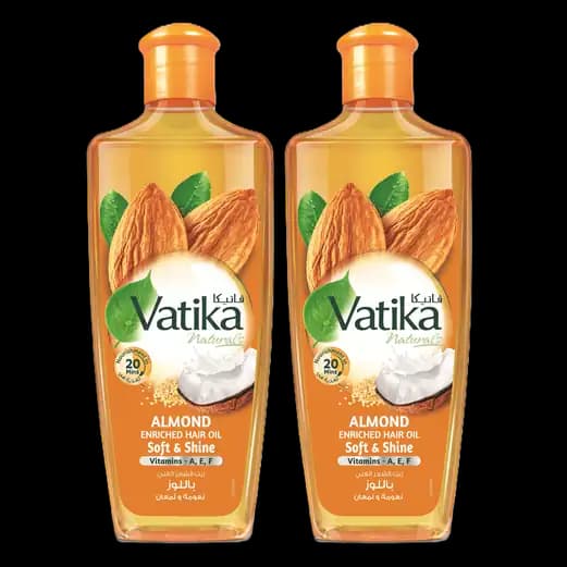 Dabur Vatika Hair Oil 2 x, 200ml - ( Almond)