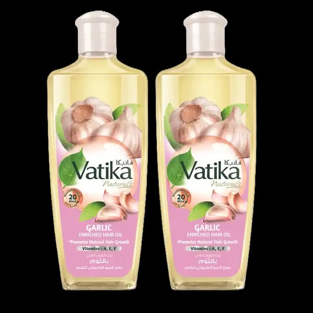 Dabur Vatika Hair Oil 2 x, 200ml - ( Garlic)