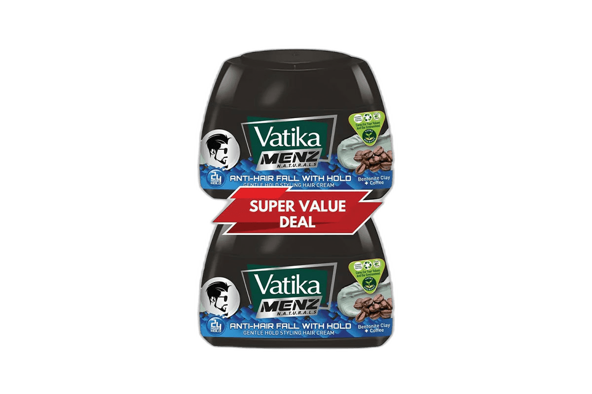 Vatika Men Hair Cream Ahf Hold 2 x 140 ml