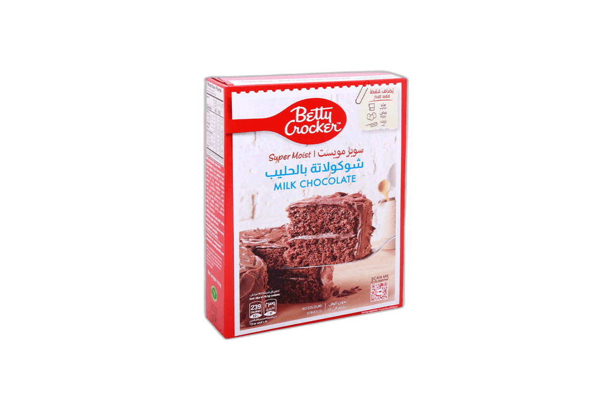 Betty Crocker Milk Chocolate Cake Mix 510 g