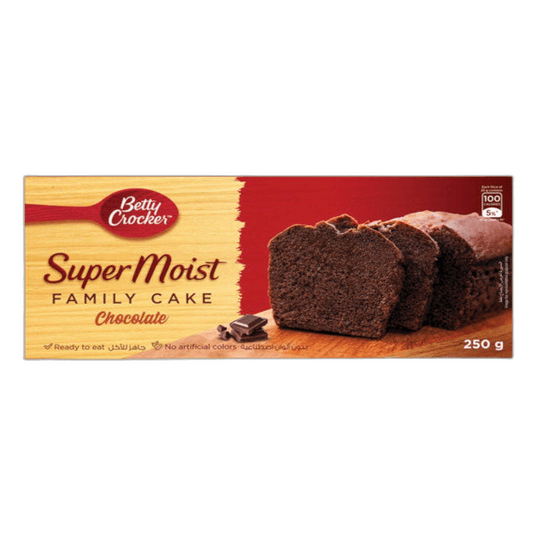 Betty Crocker Pound Cake Dark Chocolate 250 g