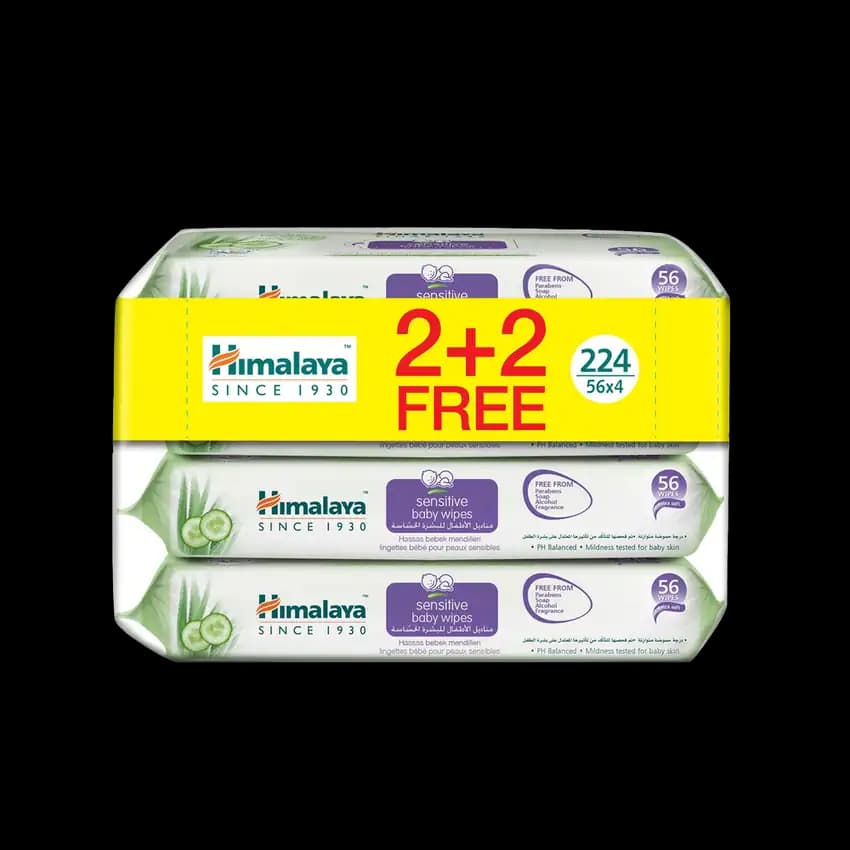 Himalaya Soothing Baby Wipes 56s