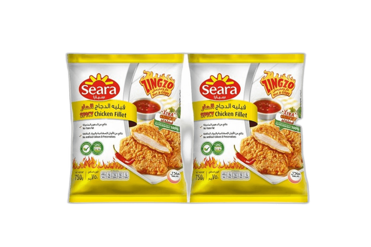 Seara Chicken Fillet Spicy (Twin Pack) 750 g x 2