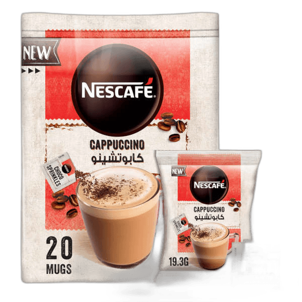 Nescafe Cappuccino Foamy, 19.3g x20