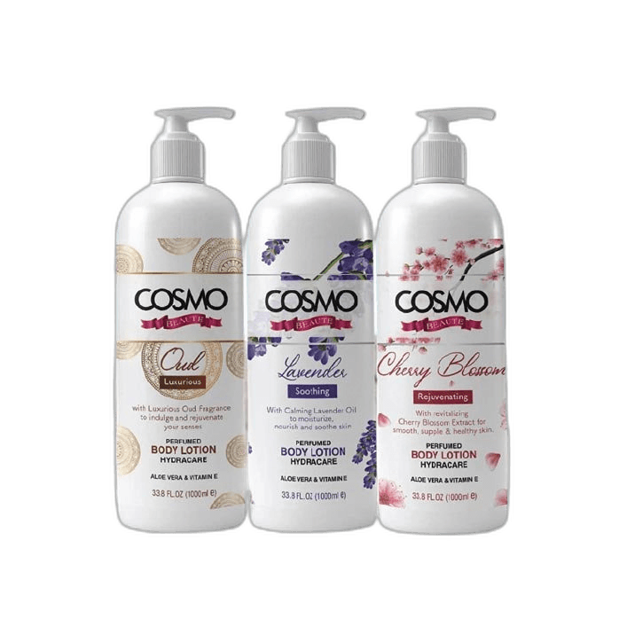 Cosmo Beaute Body Lotion Assorted 1000 ml