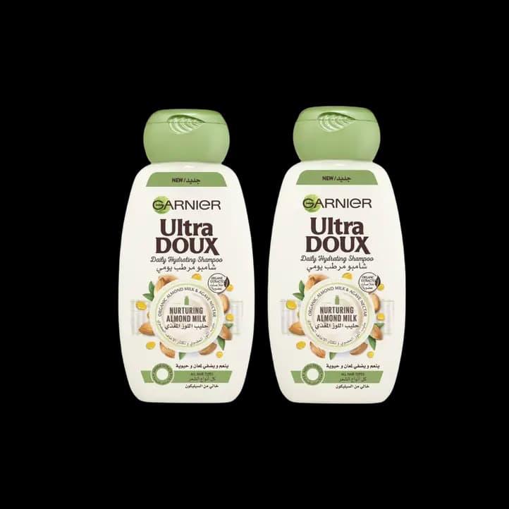 Garnier Ultra Doux Almond Shampoo 2 x, 400ml