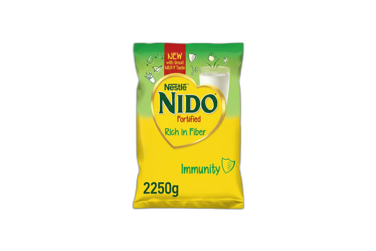 Nido Grow Fiber Milk Powder Pouch, 2.25kg