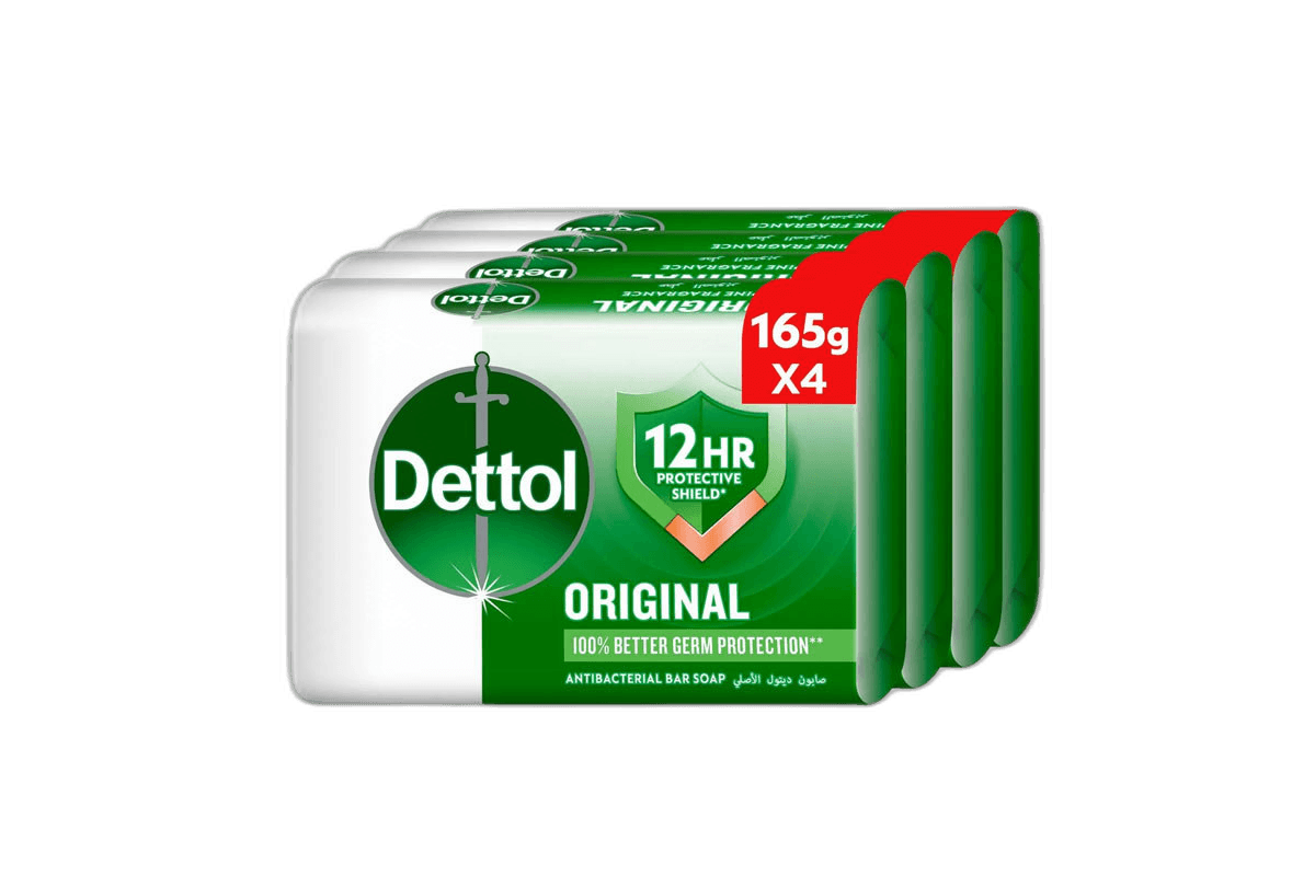 Dettol Soap Original 4 Pack * 165 g