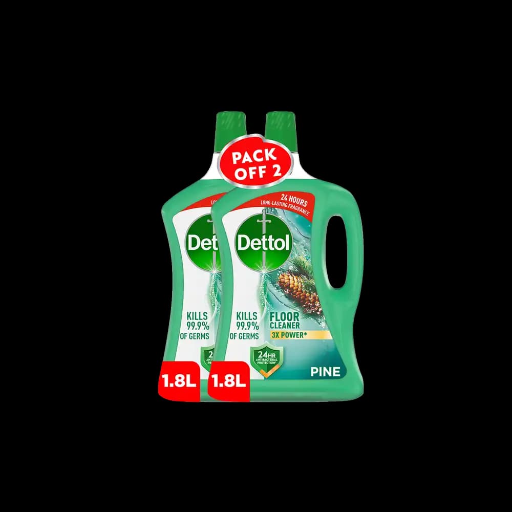 Dettol Antibctl Multi Purpse Cleaning Pine 2 x, 1.8L