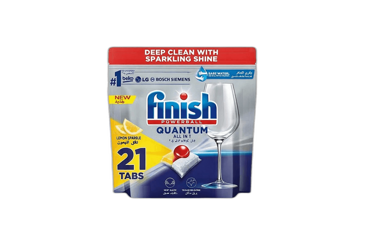 Finish Powerball Quantum All in One Lemon 21 Tabs