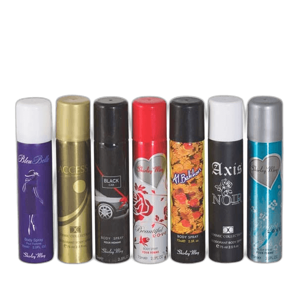 Sherly May Deodorant Assorted 7 x 75 ml